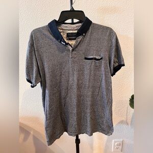 Men's Gray Polo Shirt